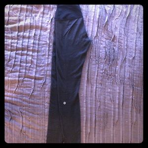 Lululemon Dark Grey Wunder Under Leggings